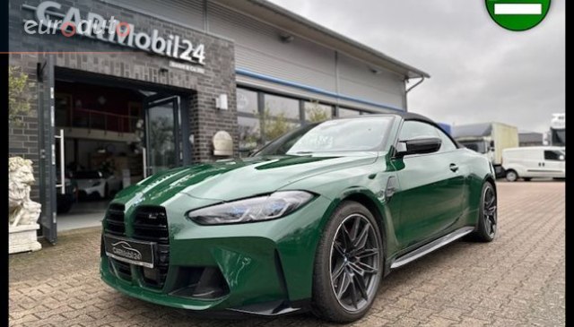 BMW M4 Cabrio Competition 3.0 V6 BiTurbo xDrive, 375kW, A8, 2d.